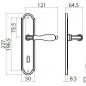 Ghidini - Maniglia Per Porta su Placca - R901 Q8-P Ghidini - Maniglia Per Porta su Placca - R901 Q8-P