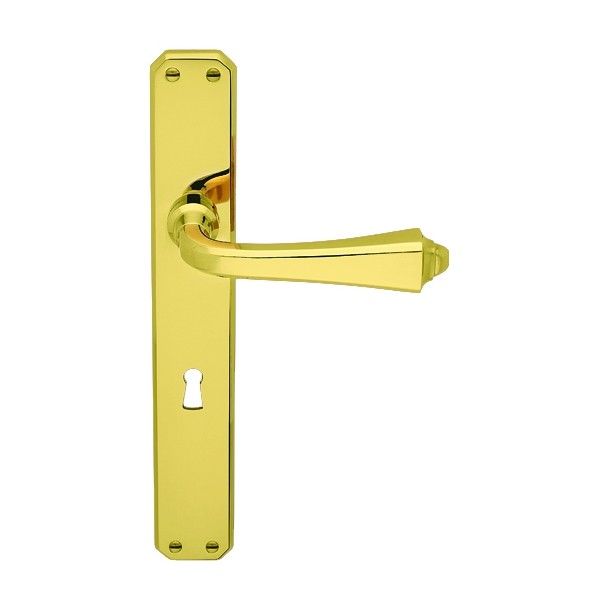 Antologhia - Door Handle With Plate - Bellagio  KBE11P